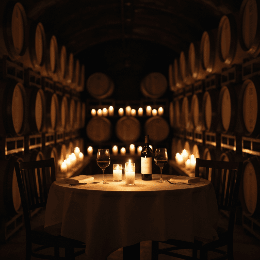 Barrel cellar portrait